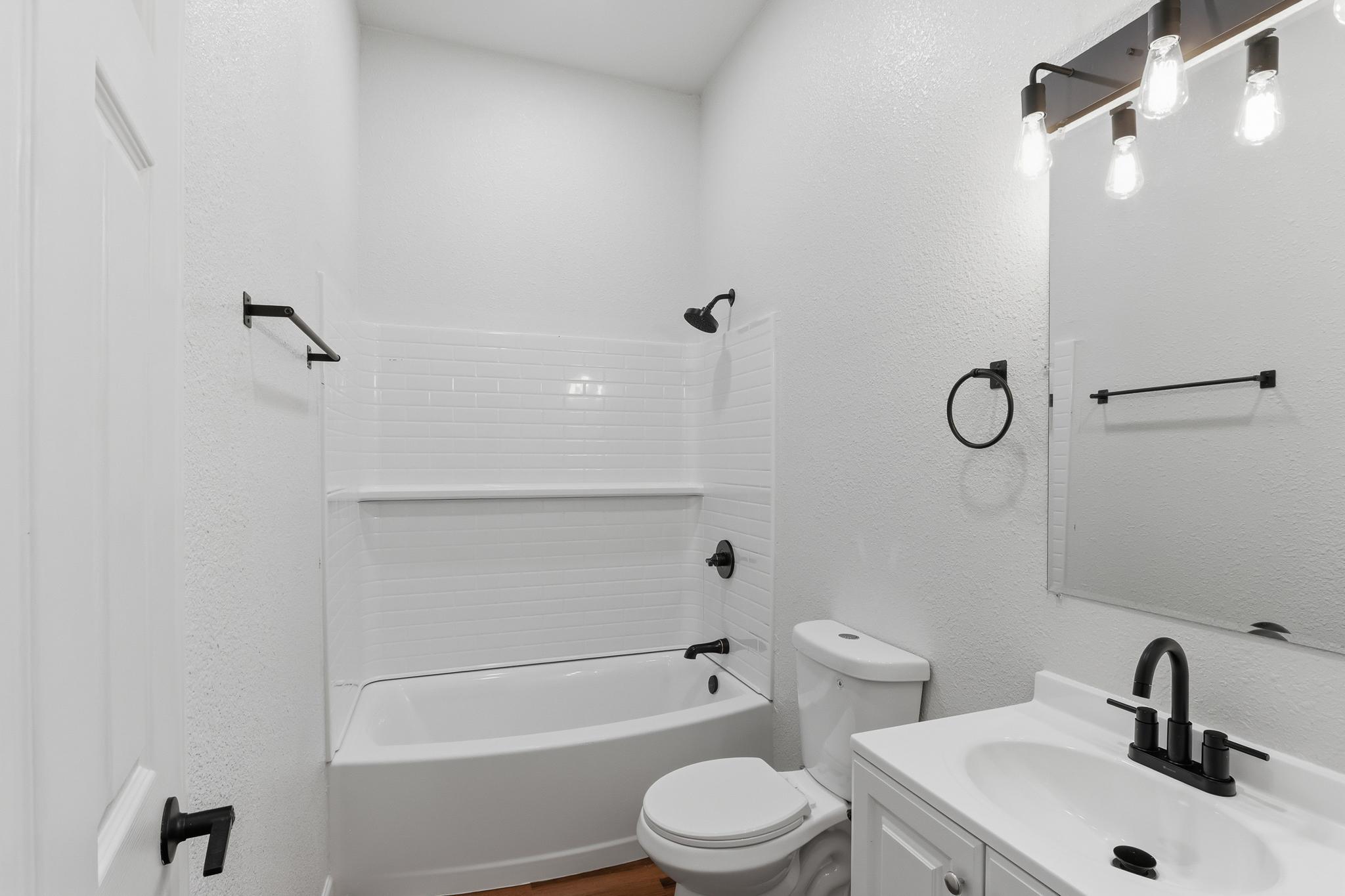 Bathroom after renovation
