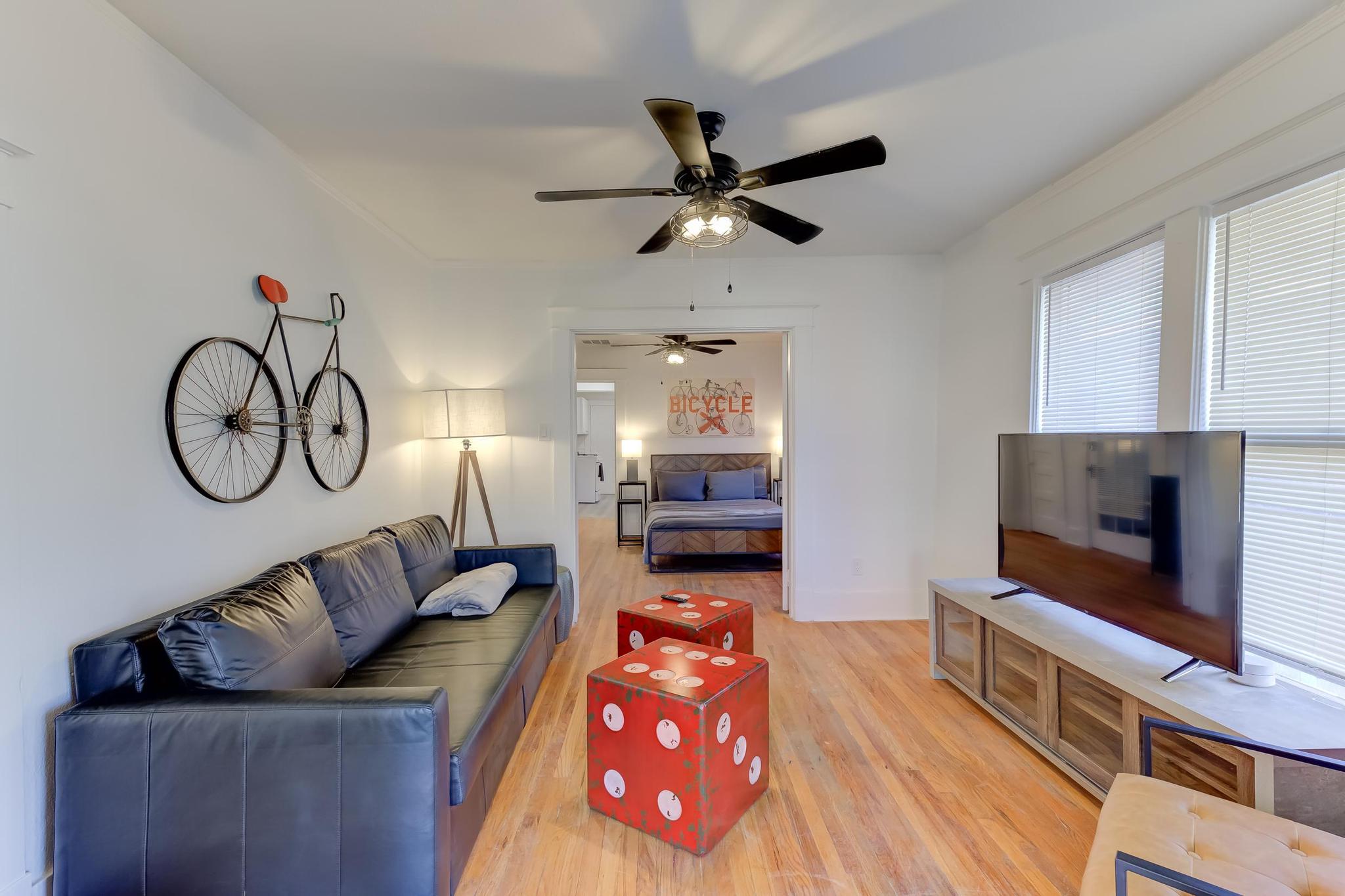 Living room after renovation