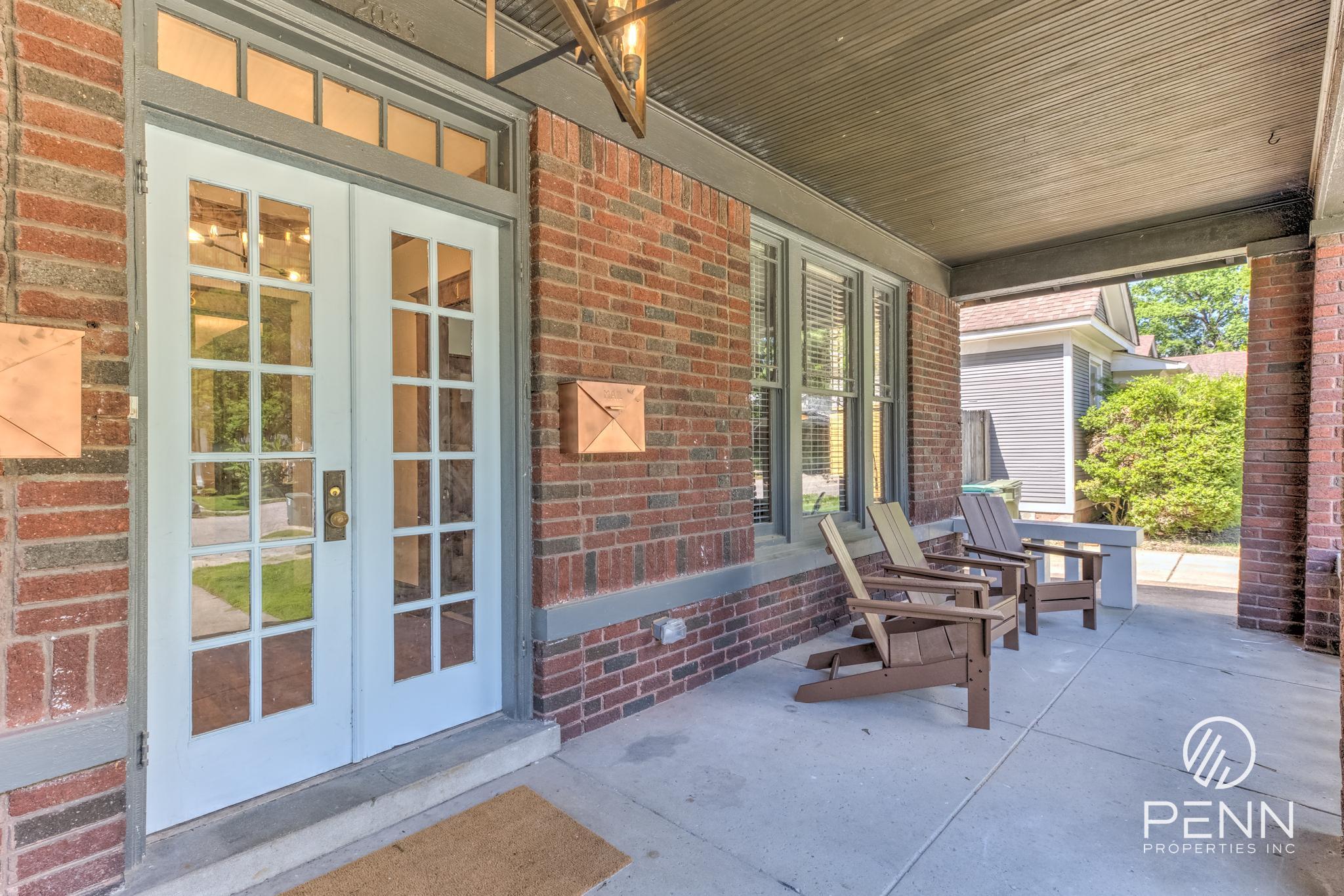 2033 Young Ave exterior after renovation